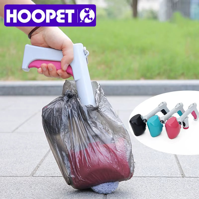 HOOPET Dog Pet Travel Handle Pooper Scooper Clean Pick up Waste Cleaner for Pets Cleaning Tools Outdoor