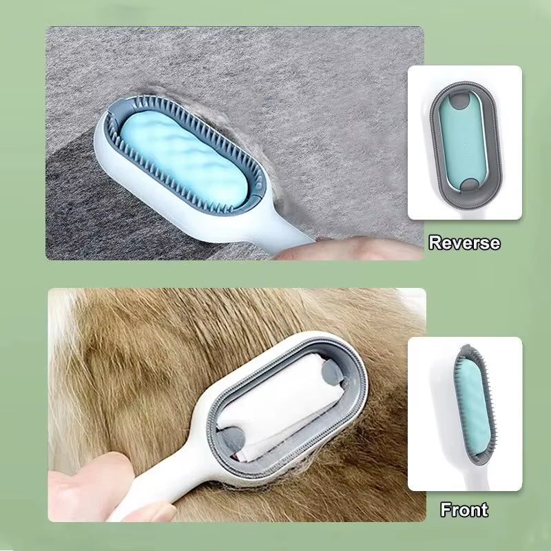 Grooming Brush Cleaning Massage Remover Comb for Cat Dog General Supplies with Water Tank Pets Products Accessories