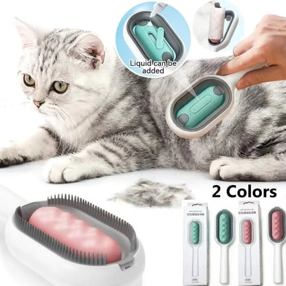 Grooming Brush Cleaning Massage Remover Comb for Cat Dog General Supplies with Water Tank Pets Products Accessories