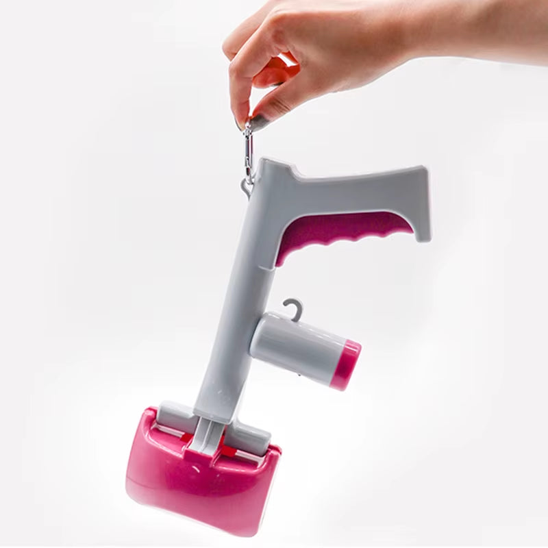 HOOPET Dog Pet Travel Handle Pooper Scooper Clean Pick up Waste Cleaner for Pets Cleaning Tools Outdoor