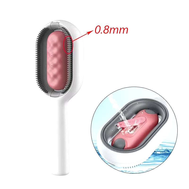 Grooming Brush Cleaning Massage Remover Comb for Cat Dog General Supplies with Water Tank Pets Products Accessories